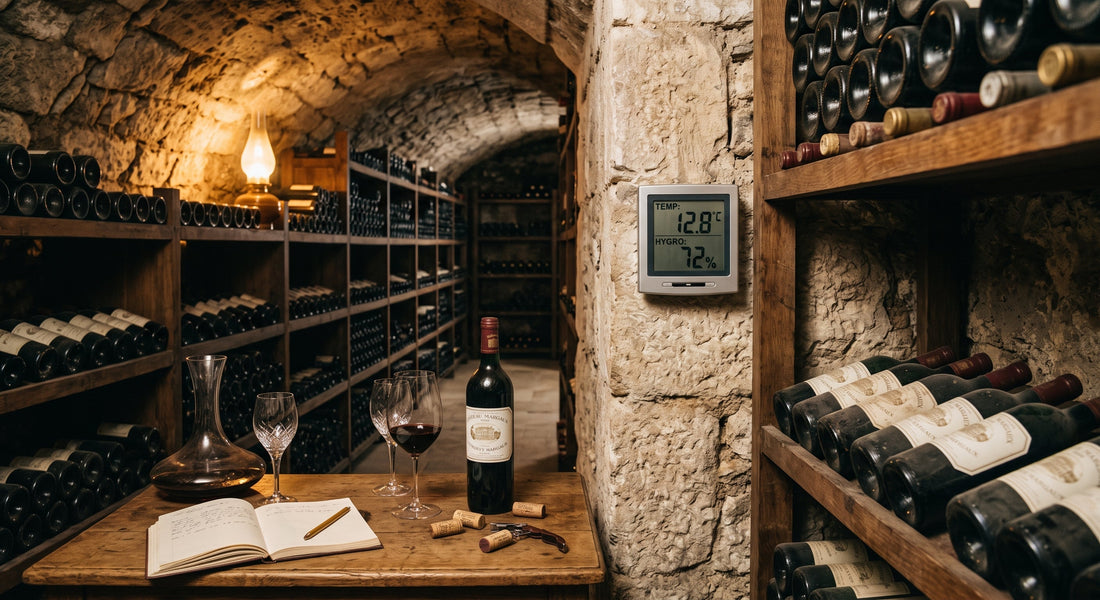 Température et hygrométrie : les clés d’une conservation du vin réussie