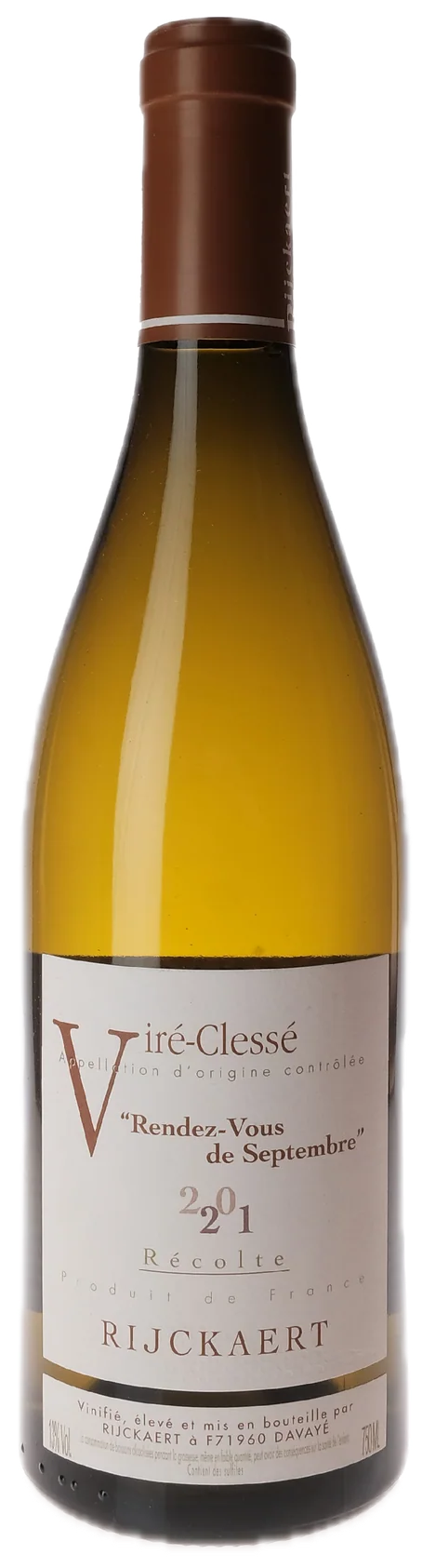 Domaine Rijckaert - Viré-Clessé Rendez-Vous de Septembre 2021