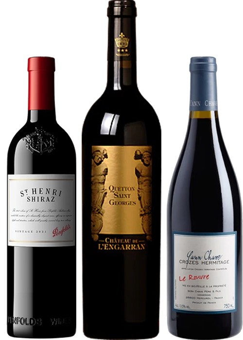 Caisse découverte - Syrah